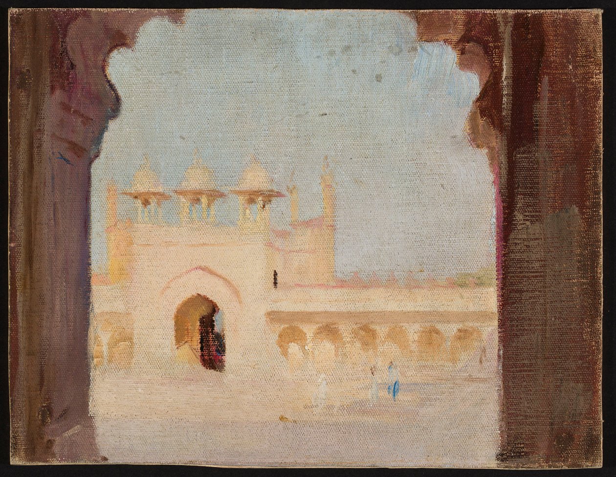 Agra – Paleizen. Uit een reis naar India door Jan Ciągliński