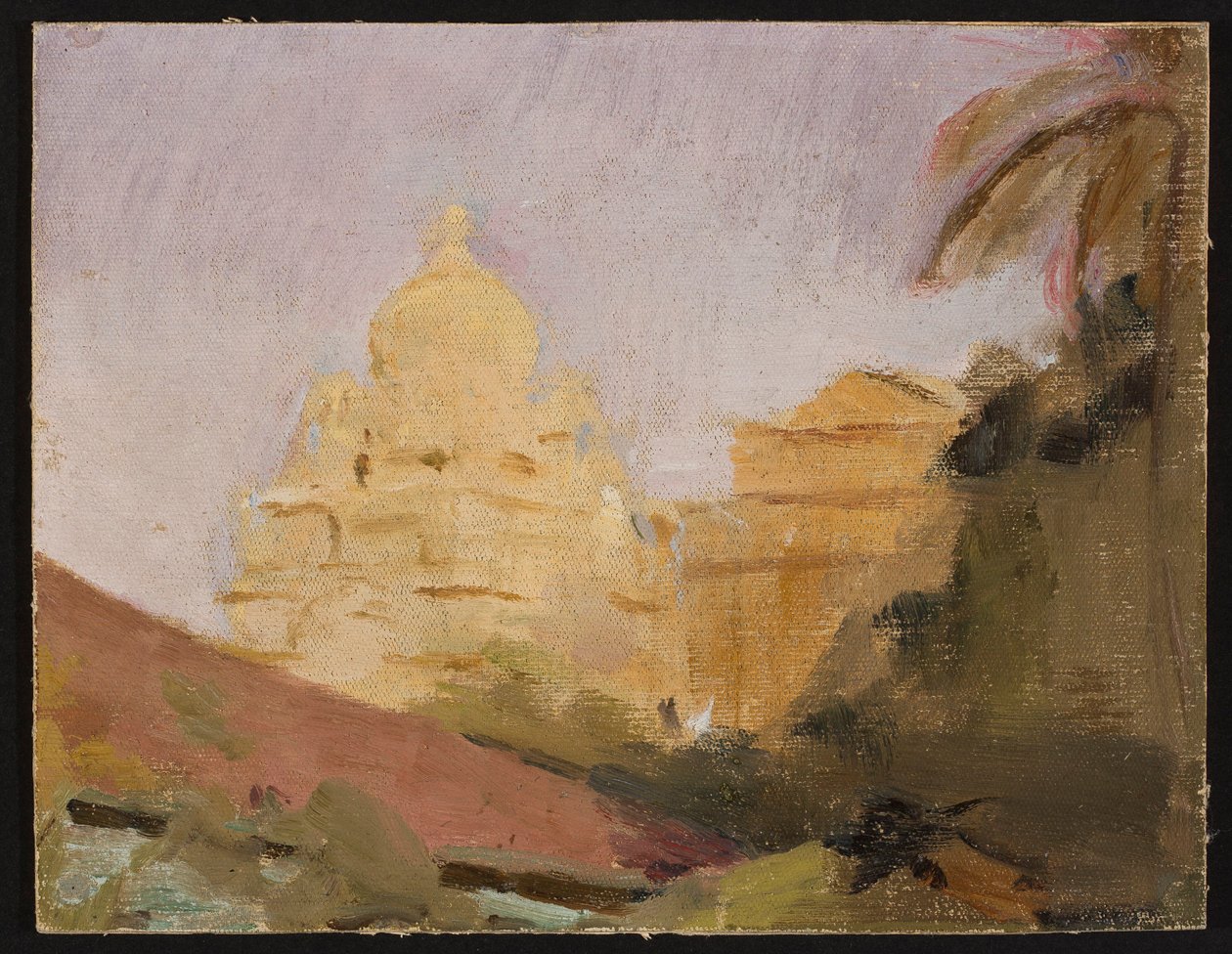 Bombay - Tempel. Van een reis naar India door Jan Ciągliński