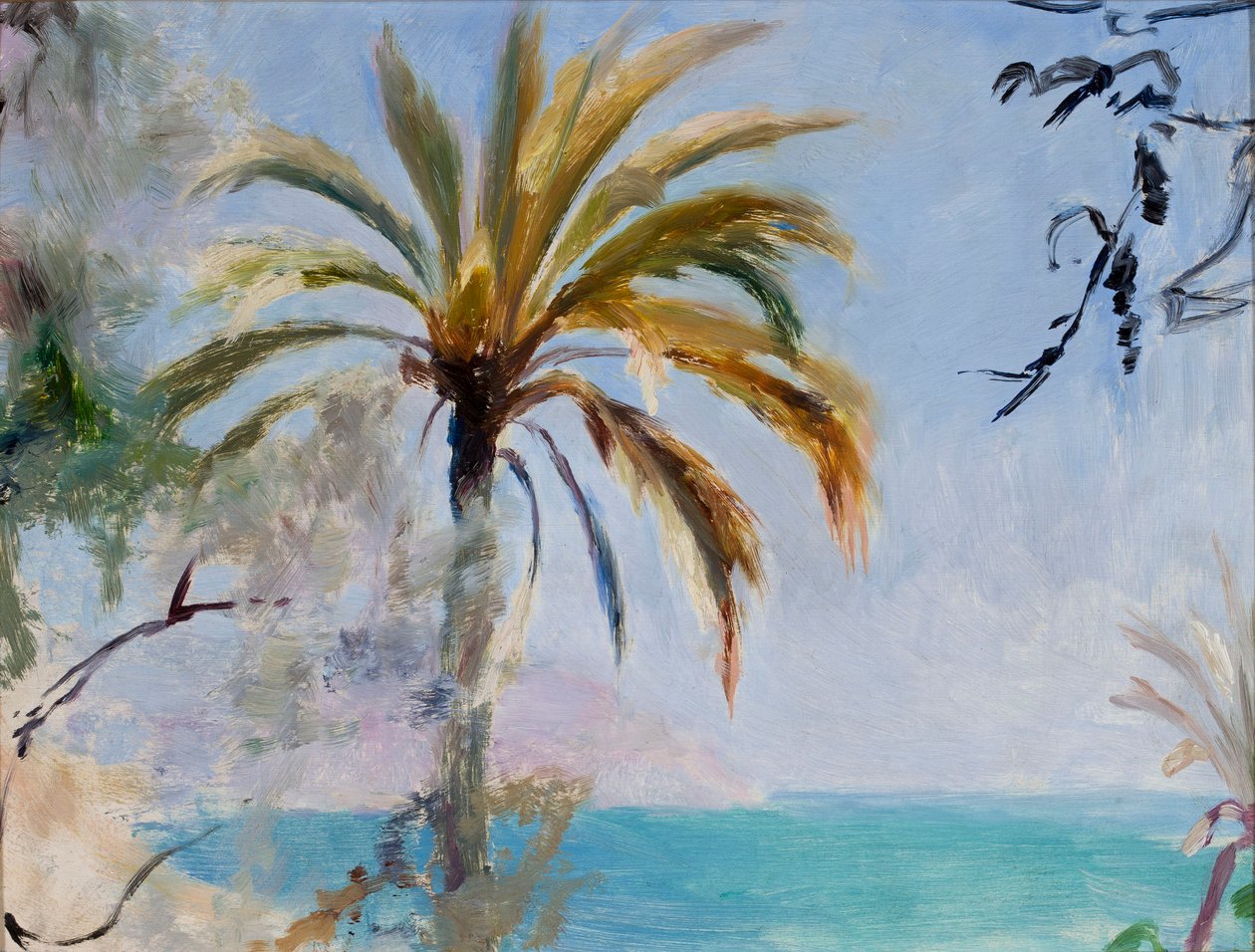 Giardino Garnier - Bordighera. Van een reis naar Italië door Jan Ciągliński