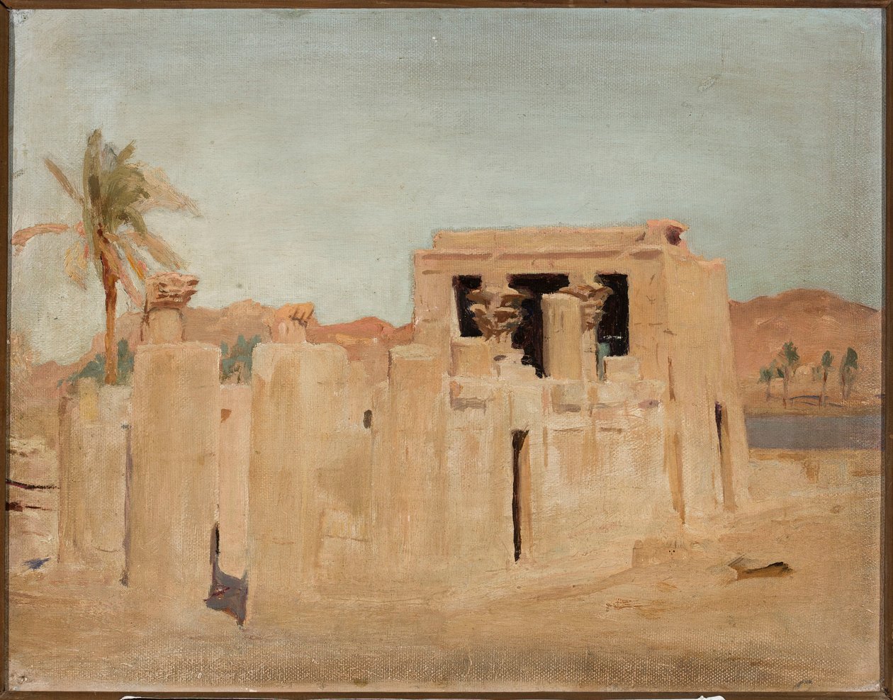 Luxor - Oever van de Nijl. Van een reis naar Egypte door Jan Ciągliński