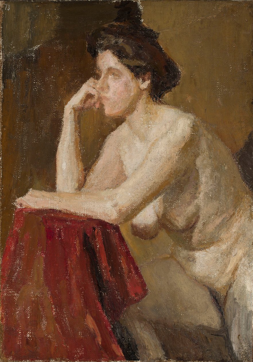 Model, studie door Jan Ciągliński