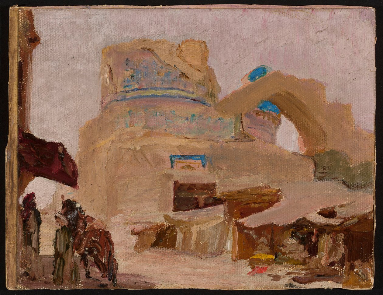 Samarkand - Bibi-Chanum, graf van Timoers vrouw. Van een reis naar Turkestan door Jan Ciągliński