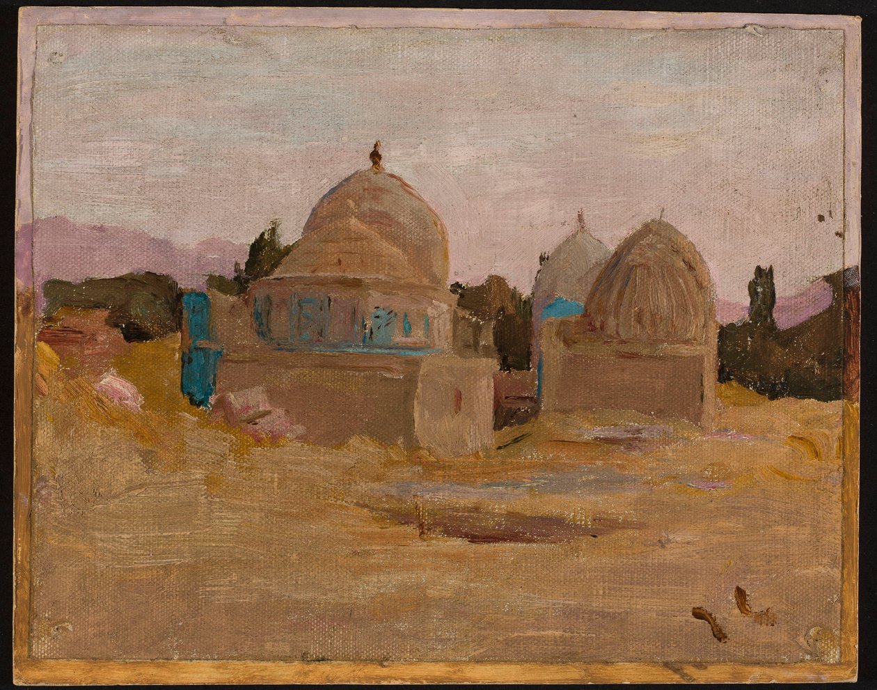 Samarkand - Shah-i-Zinda-moskee. Van een reis naar Turkestan door Jan Ciągliński