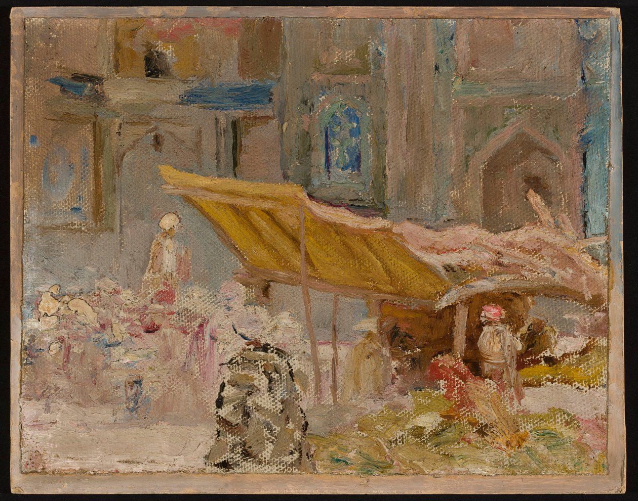 Samarkand – fruitmarkt. Uit een reis naar Turkestan door Jan Ciągliński