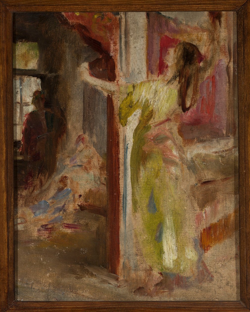 Studie voor het schilderij "Potocka in Bachtsjisaraj" door Jan Ciągliński