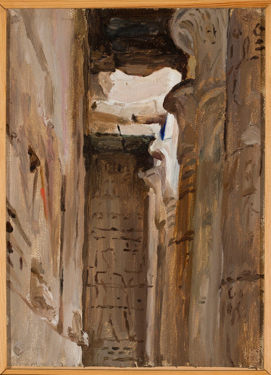 Tempel. Van een reis naar Egypte door Jan Ciągliński