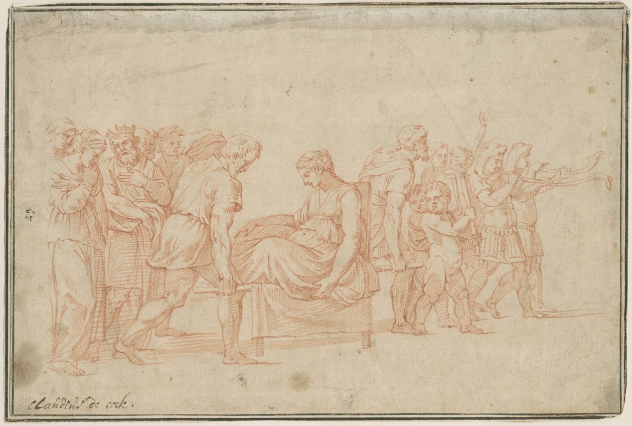 Parade door Jan Claudius de Cock
