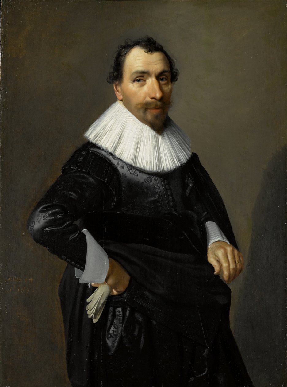 Portret van Arent Kievit door Jan Damen Cool
