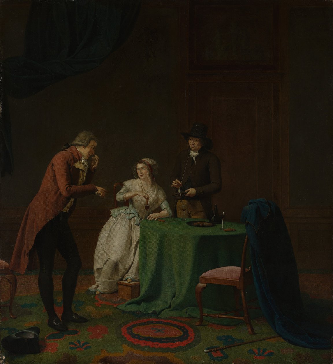 Gesprekstuk De Geur, waarschijnlijk 1791 door Jan Ekels the Younger