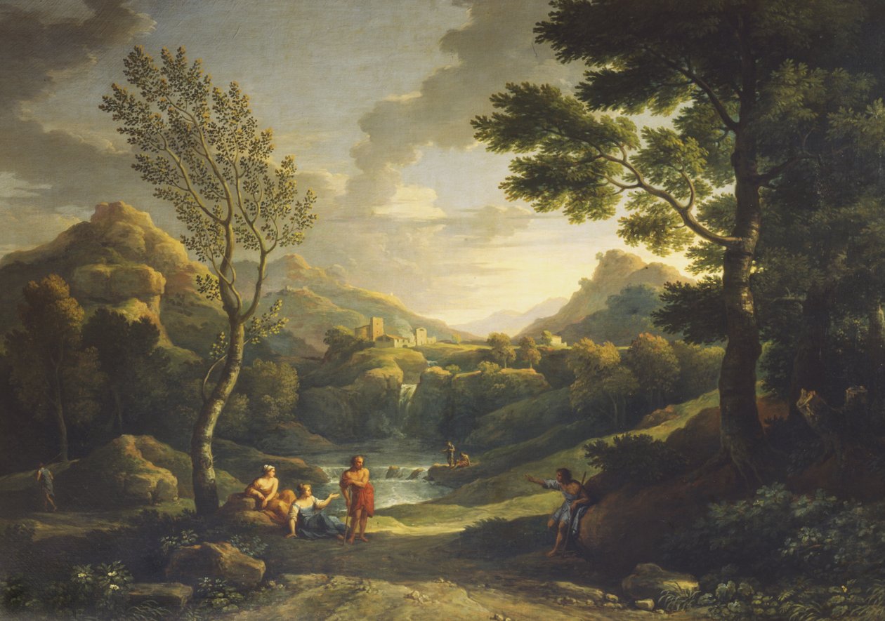 Onbekend Beeld door Jan Frans van Bloemen