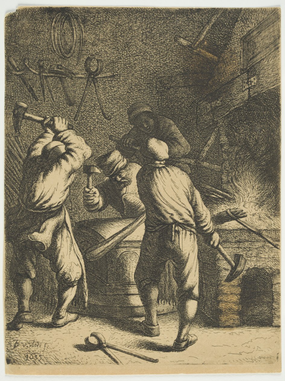 De Smidse, 1630-35 door Jan Georg van Vliet