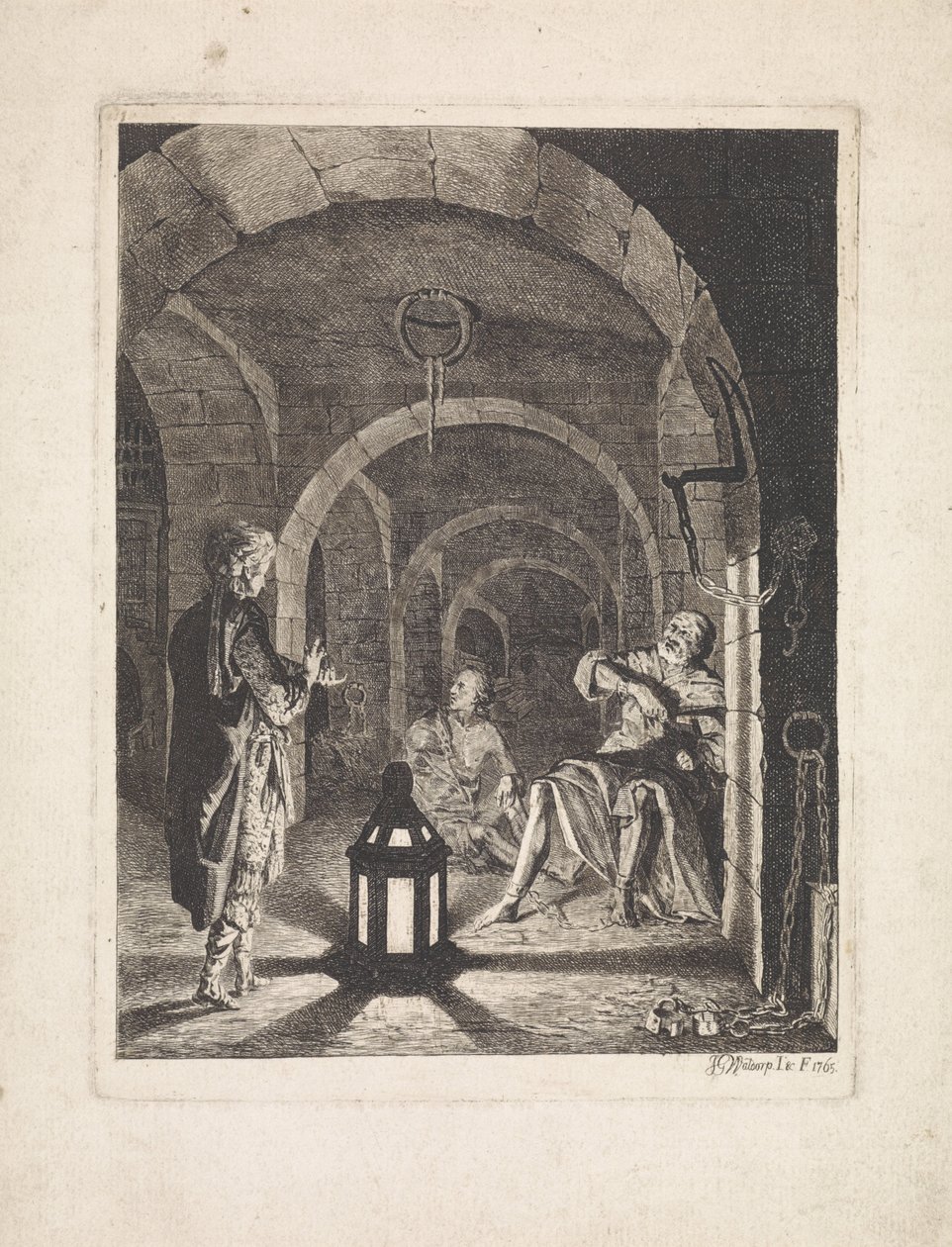 Jozef legt dromen uit van schenker en bakker door Jan Gerard Waldorp