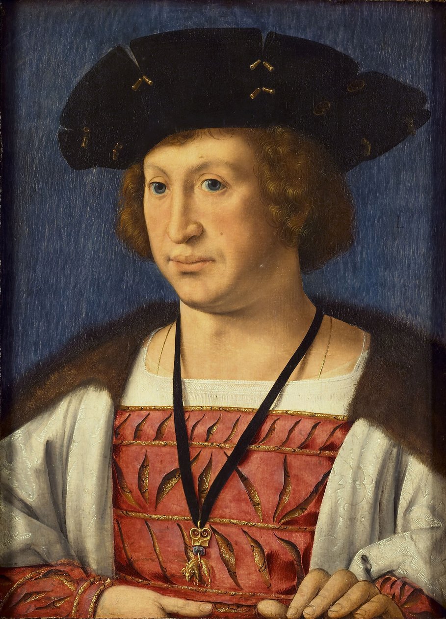 Floris van Egmond, graaf van Buren, 1536 door Jan Gossaert