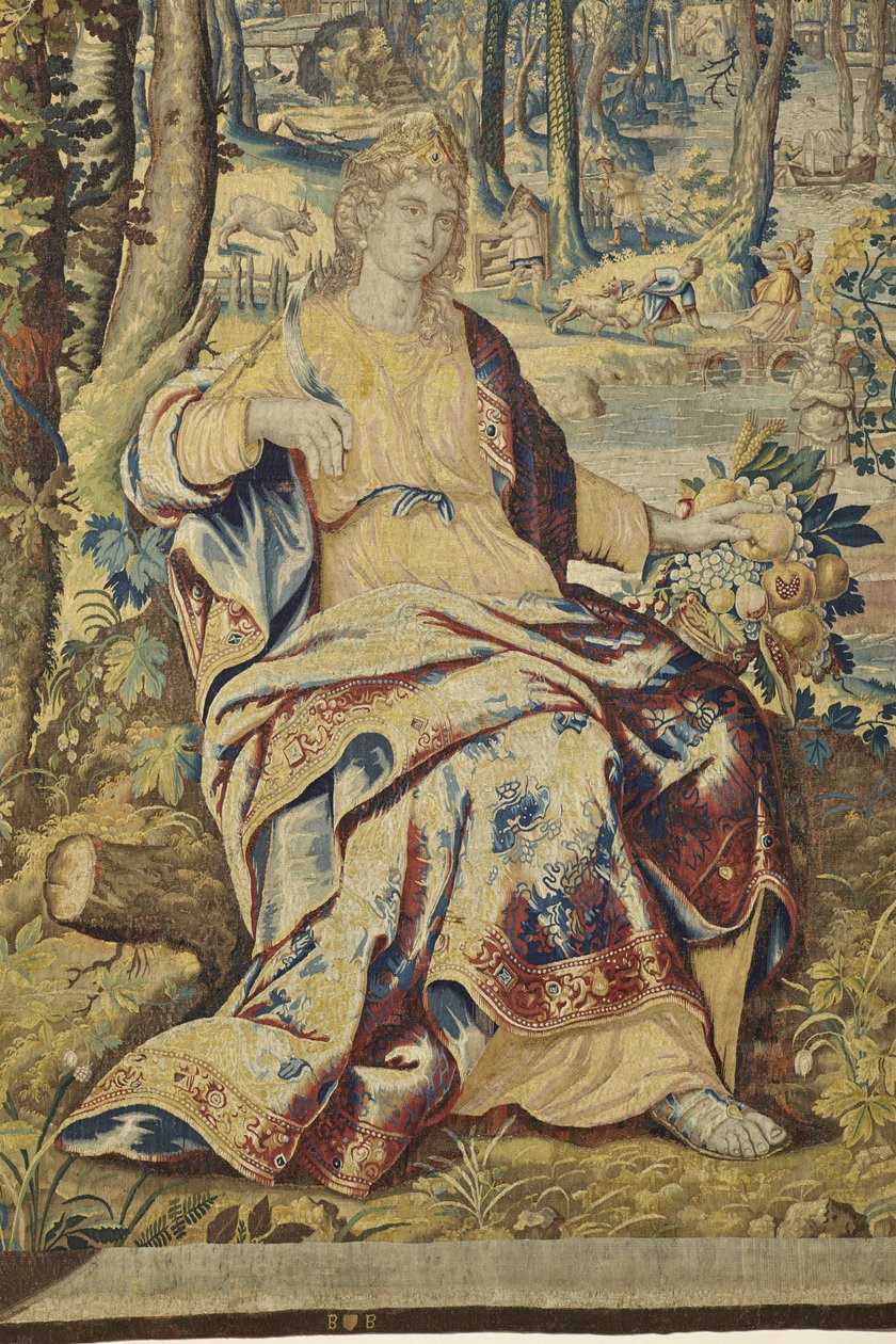Pomona (detail) door Jan II Raes