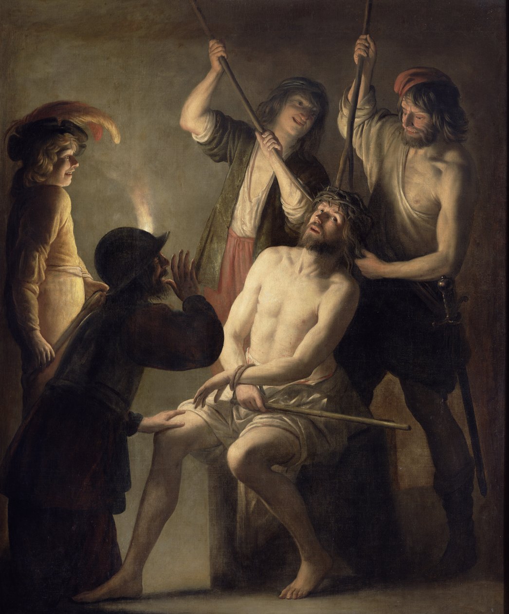 De kroning met doornen door Jan Janssens