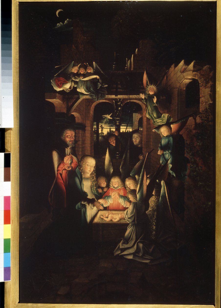 De geboorte van Christus door Jan Joest van Kalkar