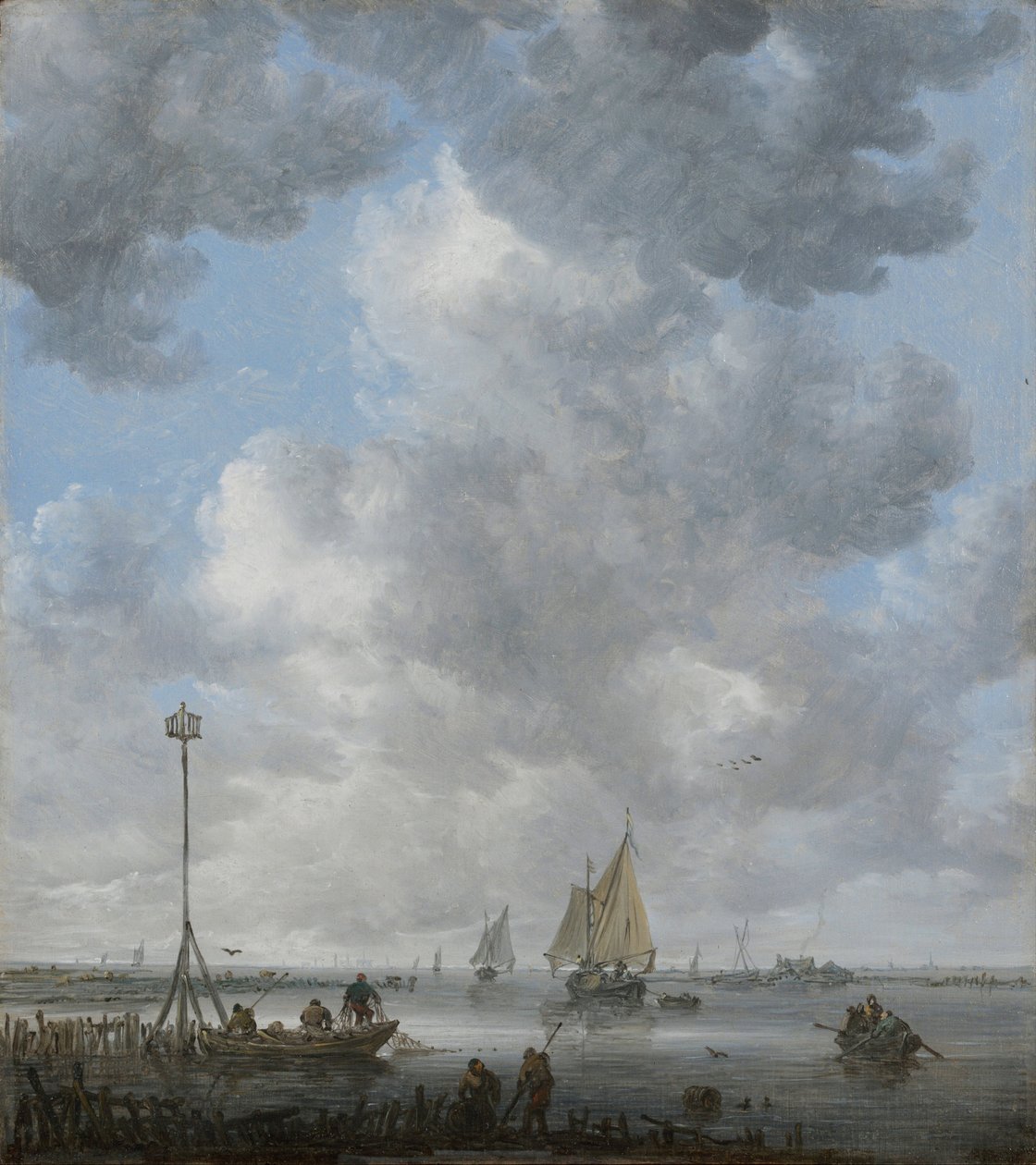 Een kalmte door Jan Josephsz van Goyen