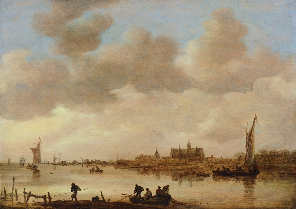 Landschap door Jan Josephsz van Goyen