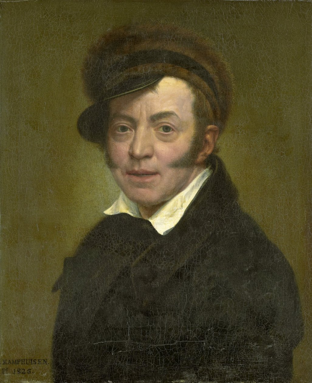 Zelfportret door Jan Kamphuijsen