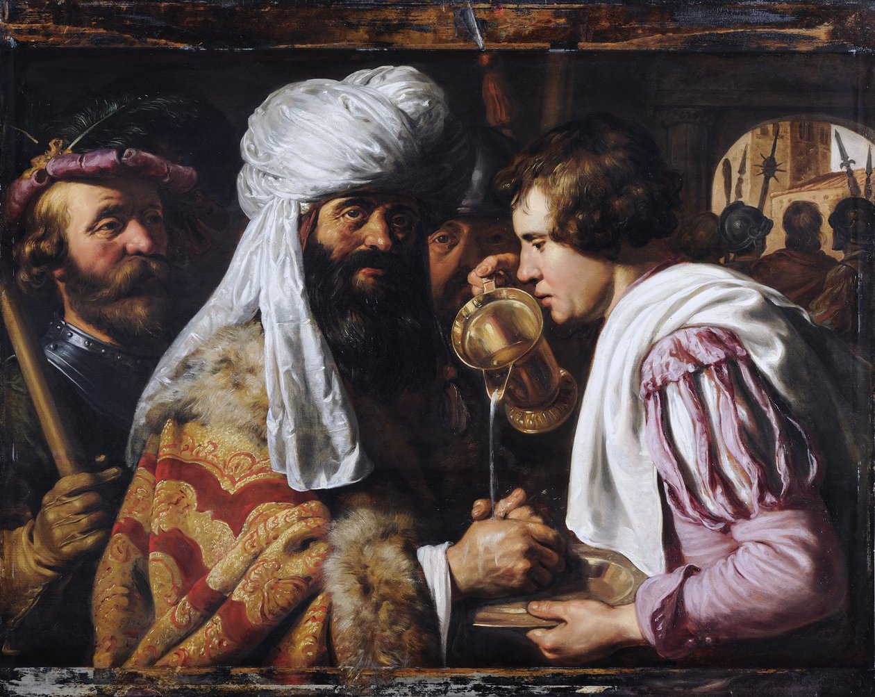 Pilatus wast zijn handen door Jan Lievens