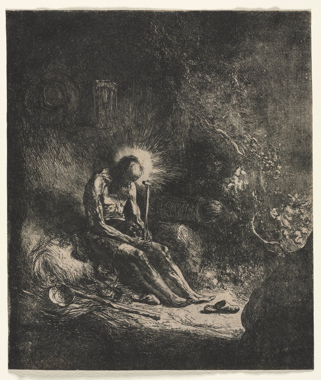 St. Hiëronymus door Jan Lievens