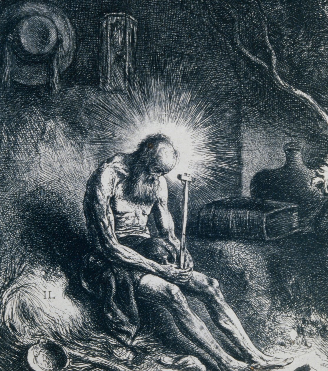 Sint-Hiëronymus door Jan Lievens