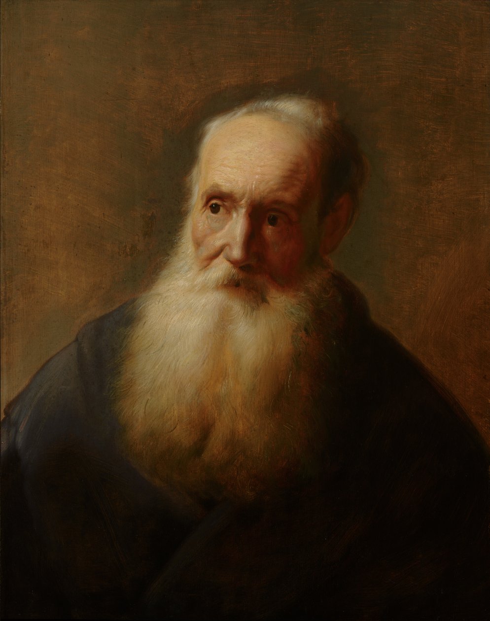 Tronie van een oude man door Jan Lievens