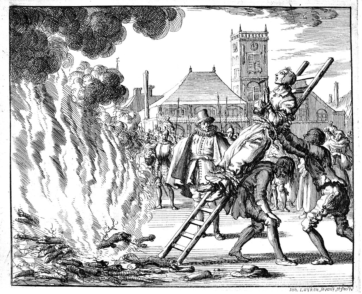 Anneken Hendriks door Jan Luyken