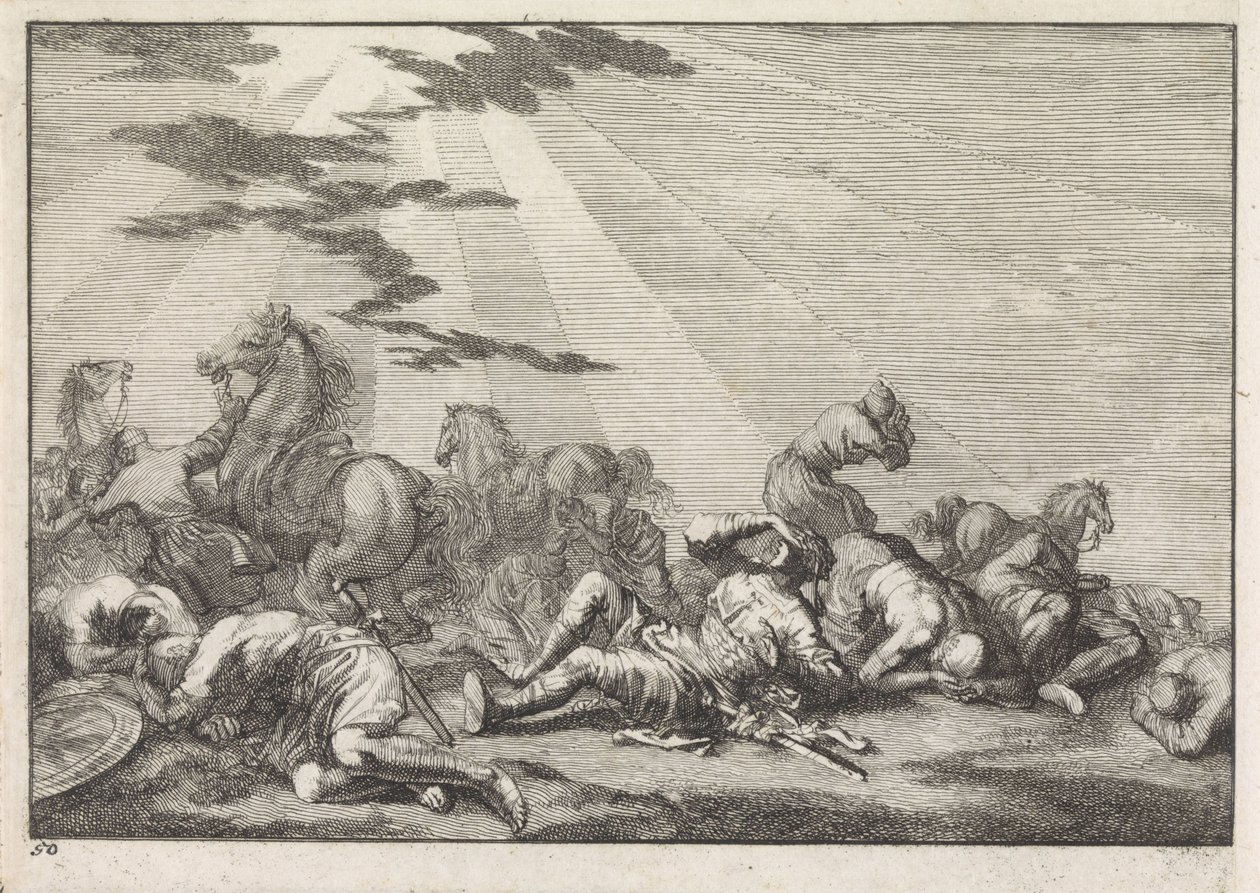 Bekering van Paulus door Jan Luyken