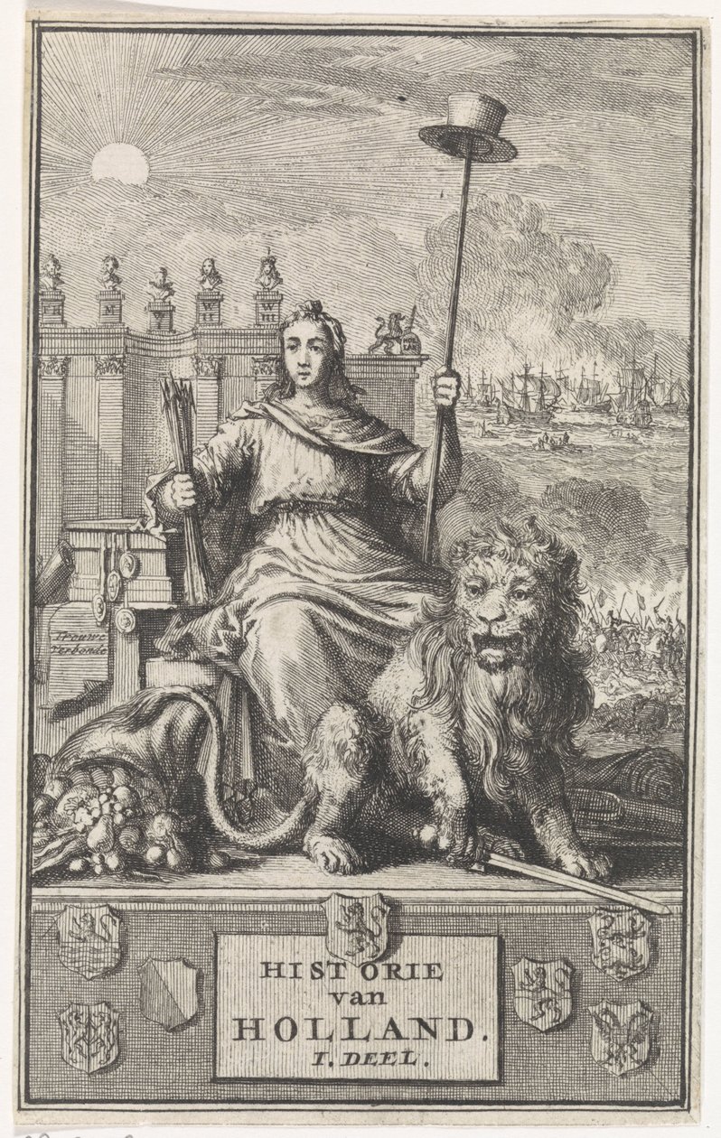Hollandse Maagd door Jan Luyken