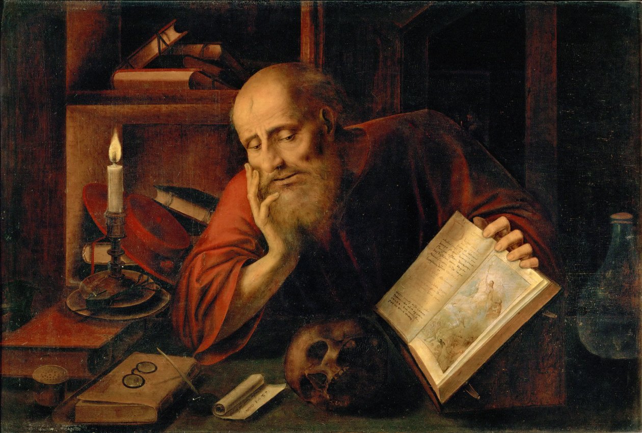 Heilige Hiëronymus door Jan Massys