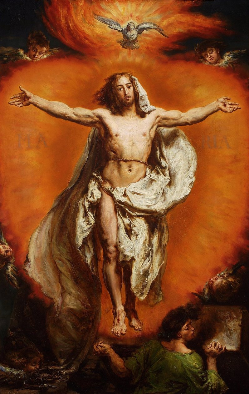 Hemelvaart door Jan Matejko
