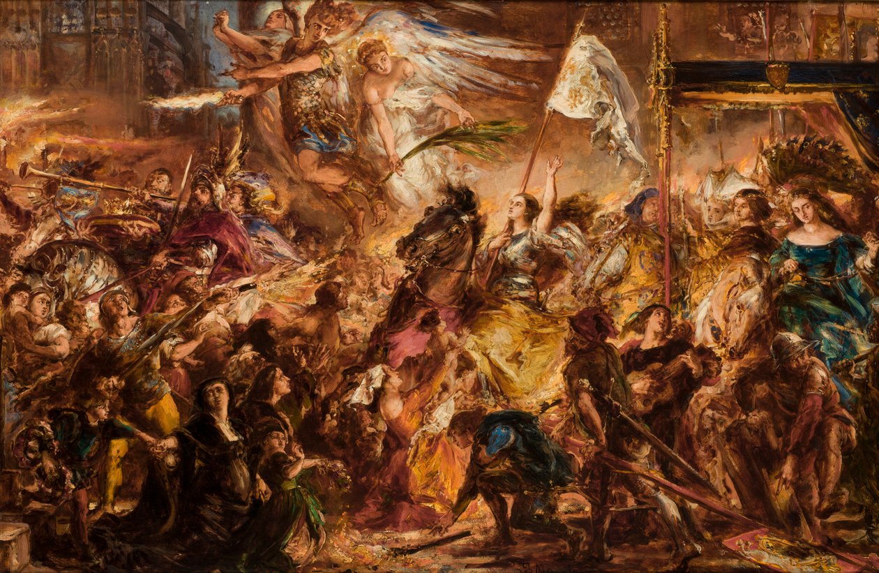 De Maagd van Orléans door Jan Matejko