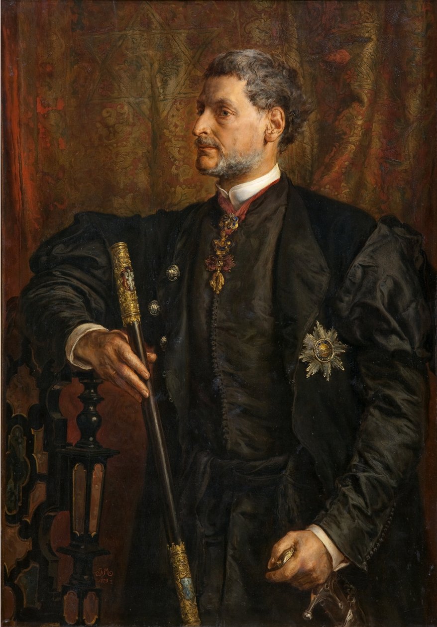 Portret van Alfred Potocki door Jan Matejko
