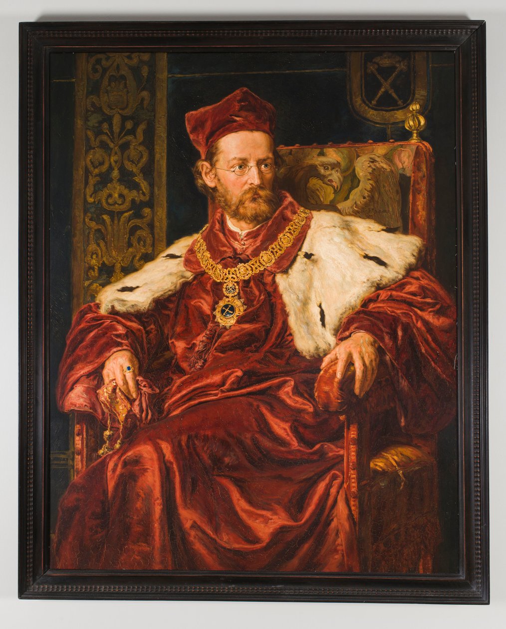 Portret van Józef Szujski (1835-1883) door Jan Matejko