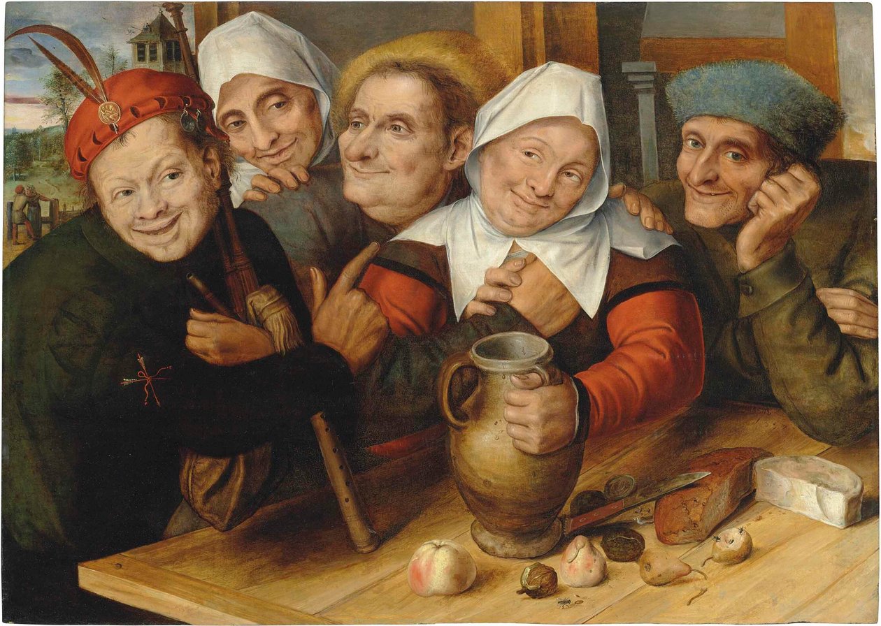 Een vrolijk gezelschap door Jan Matsys