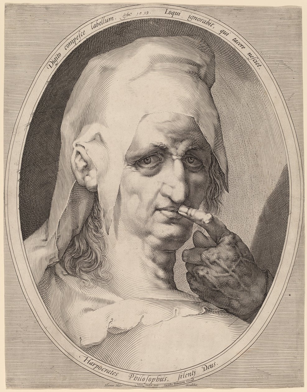 Harpocrates door Jan Muller