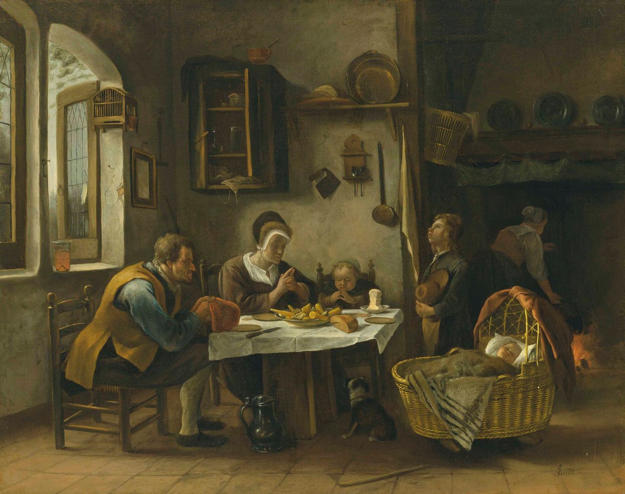 Genade voor vlees door Jan Steen