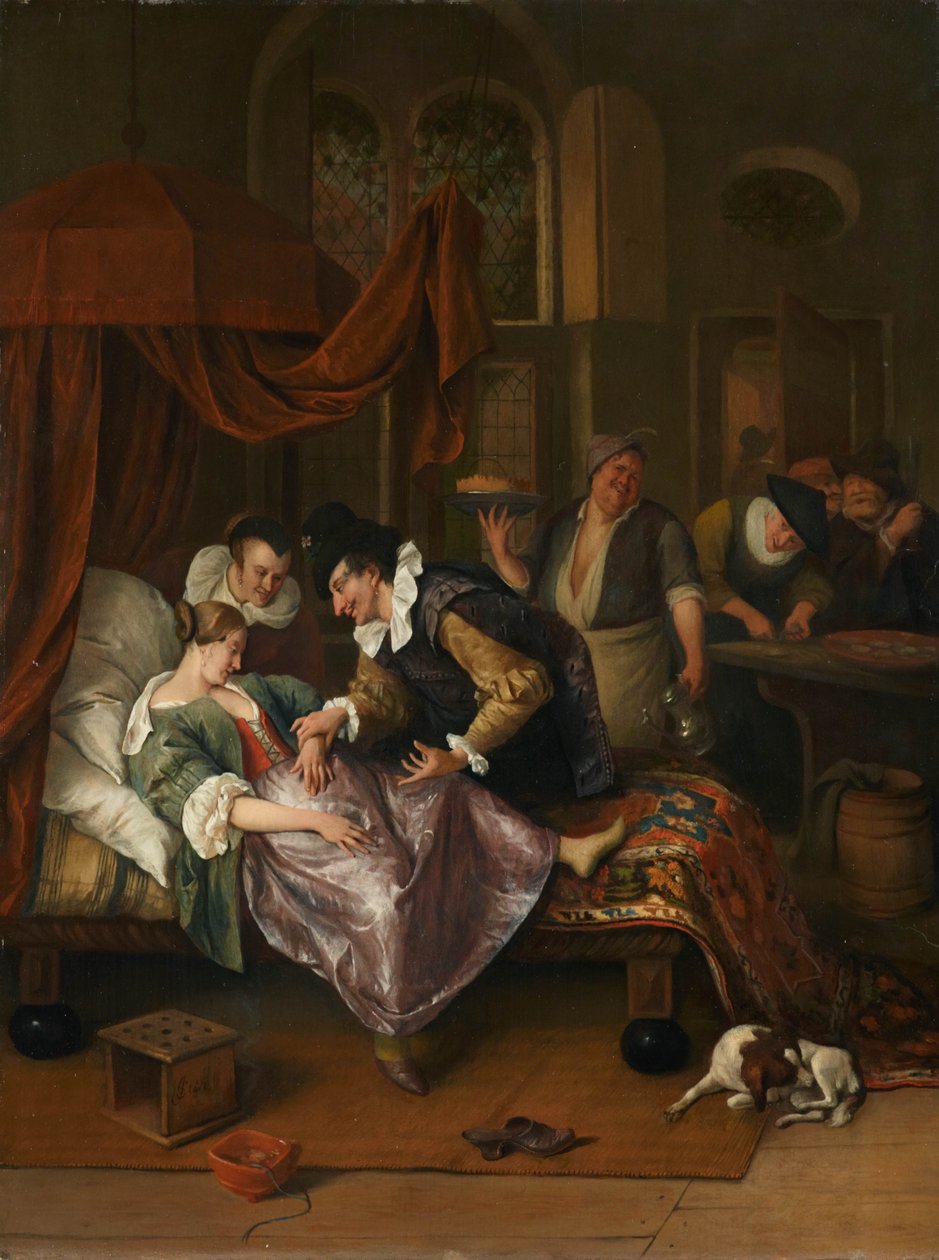 Bezoek_aan_de_dokter door Jan Steen