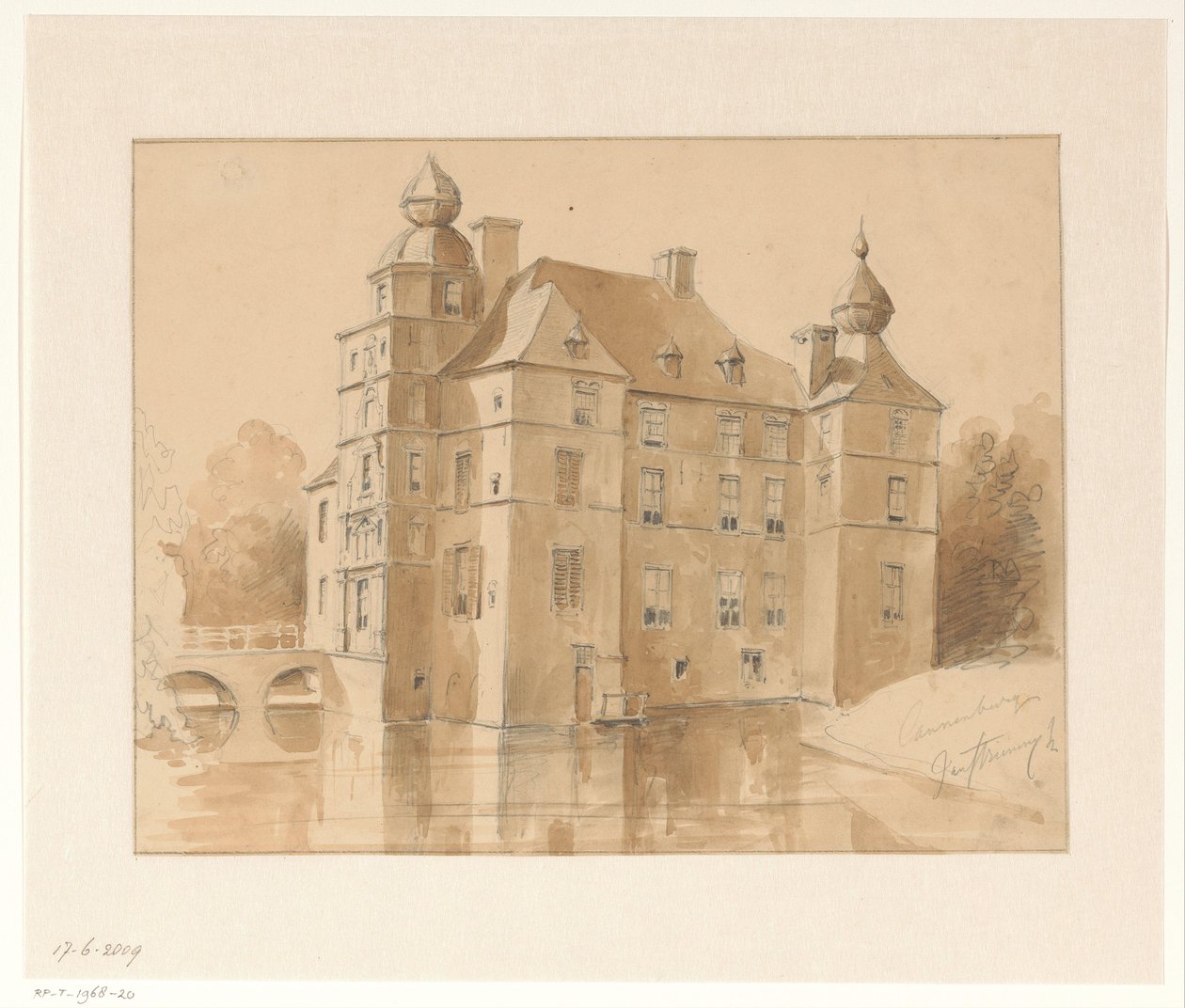 Kasteel Cannenburg door Jan Striening