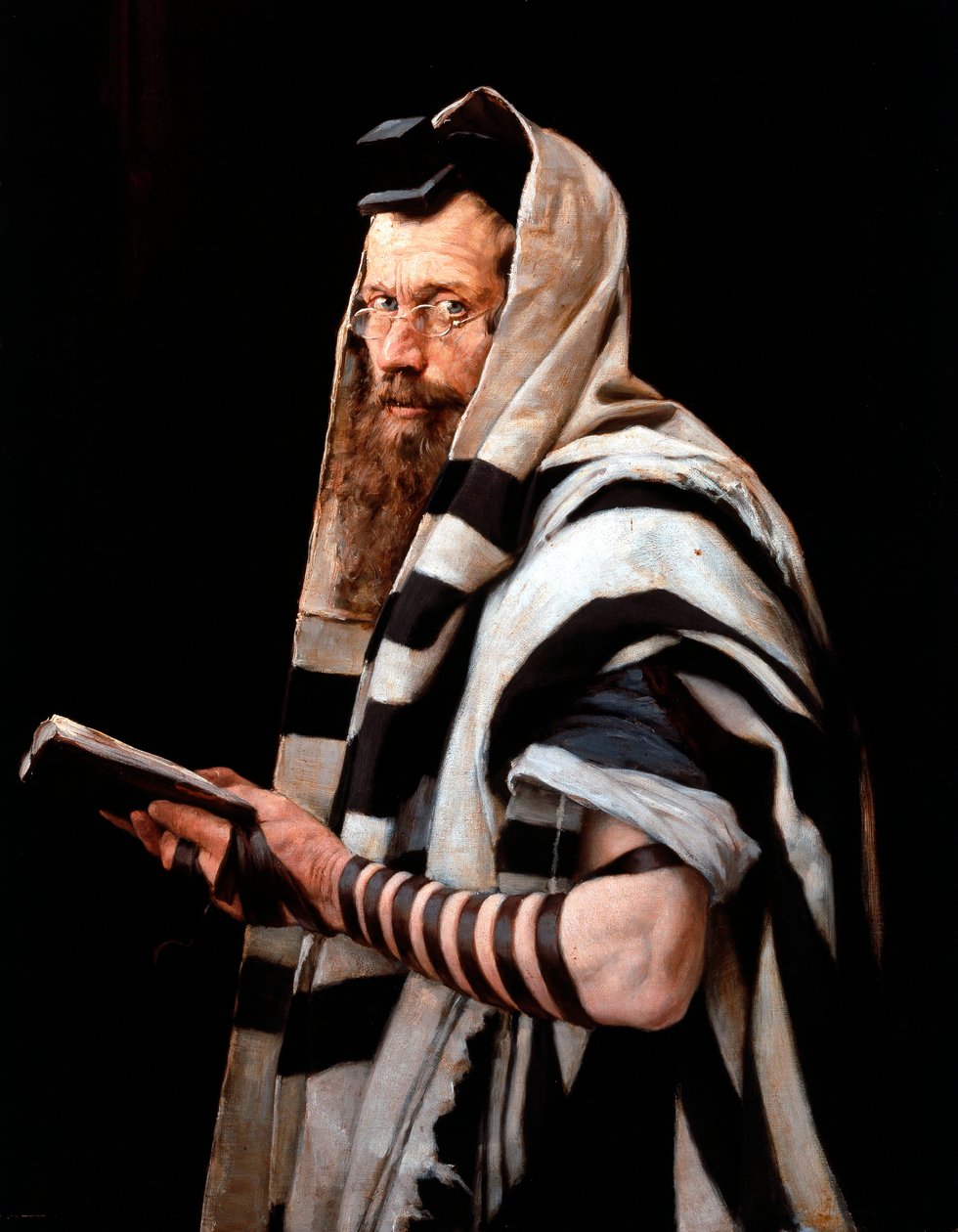 Rabbi door Jan Styka