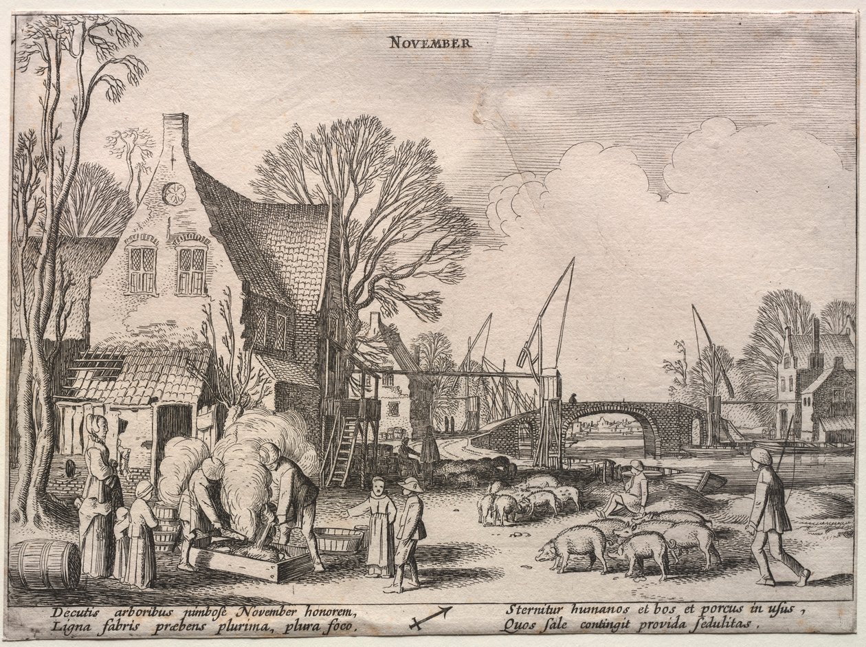 De Twaalf Maanden: November door Jan Van de Velde