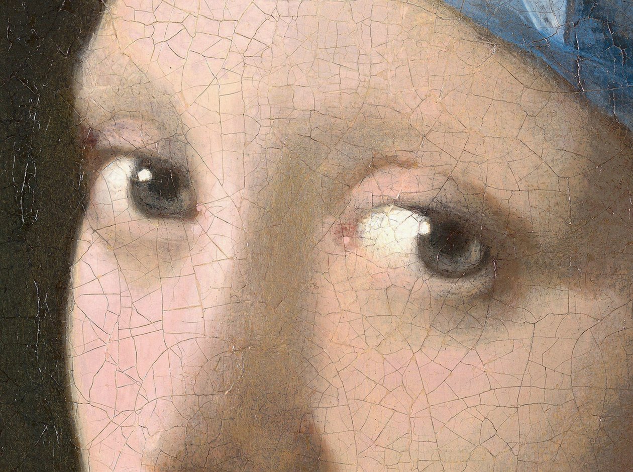 Meisje met de parel, c.1665-6 door Jan Vermeer van Delft