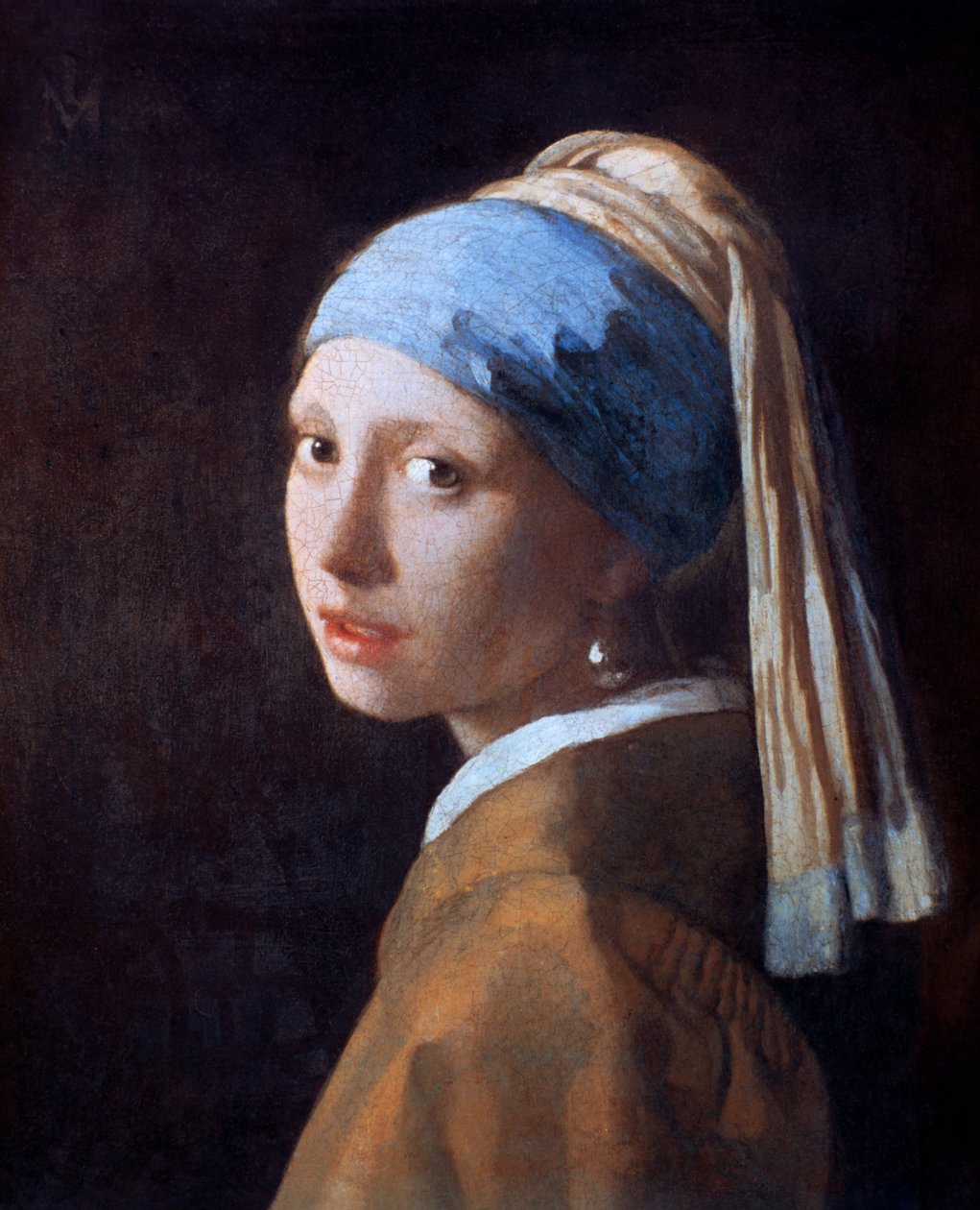 Meisje met de parel, ca. 1665 door Jan Vermeer van Delft