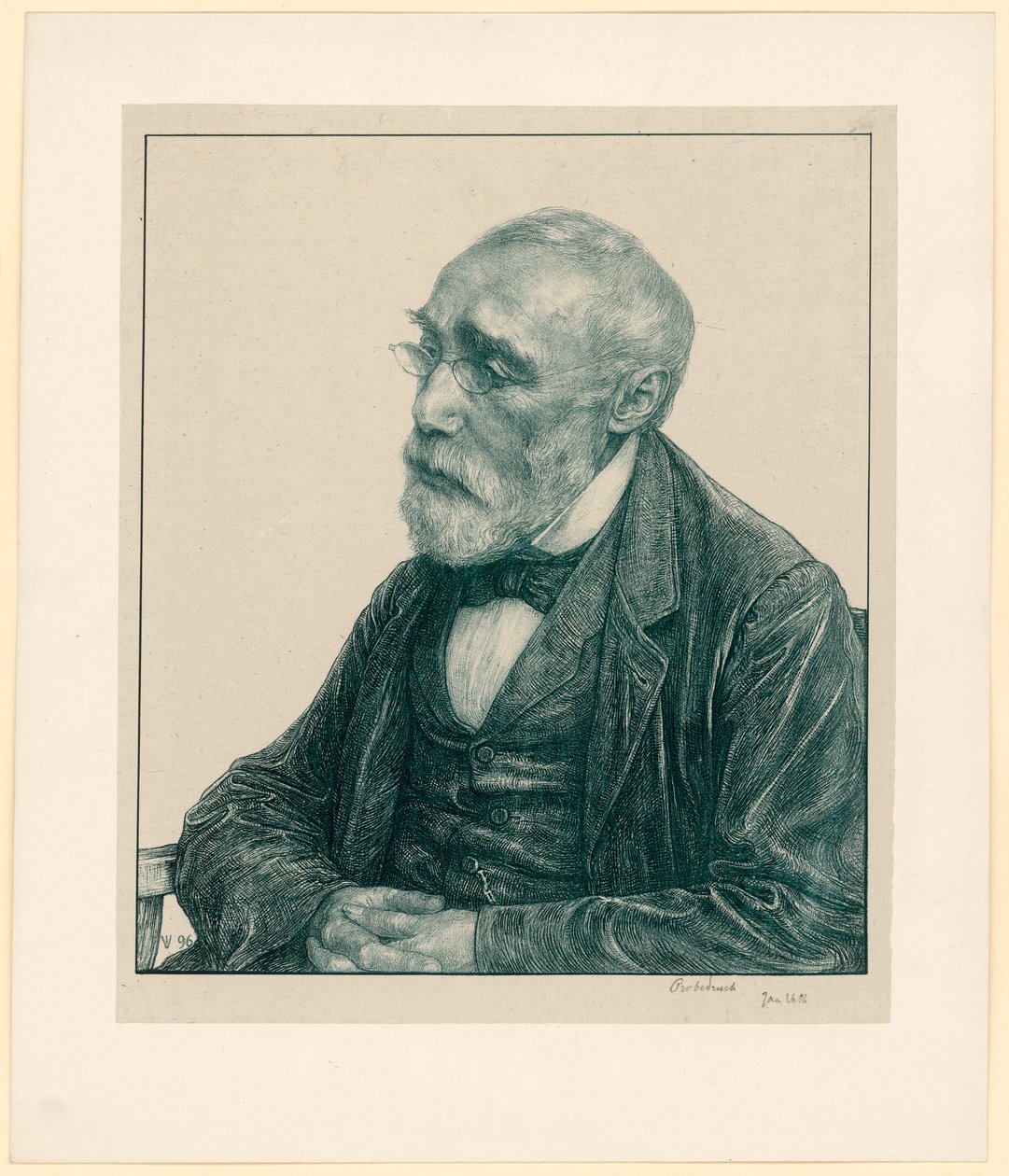 Jozef Israëls door Jan Veth