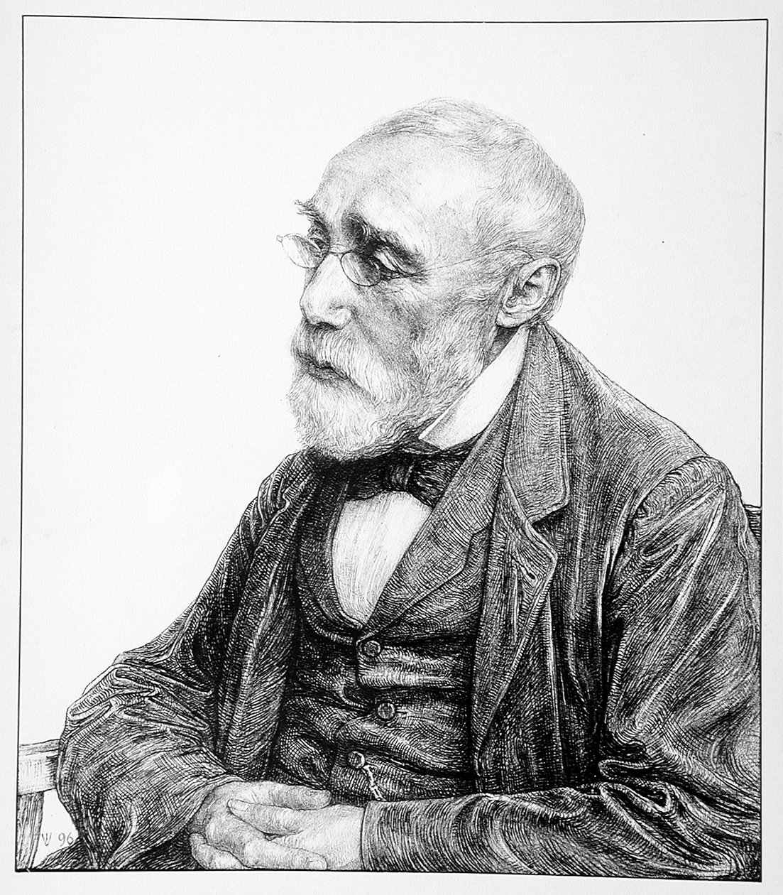 Jozef Israëls door Jan Veth
