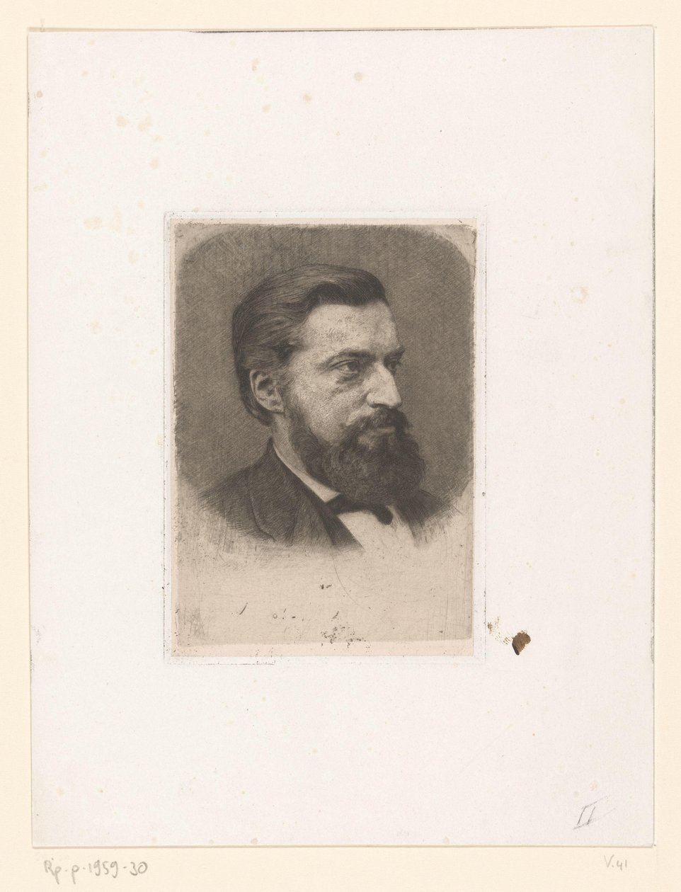 Portret van Thomas Theodorus Hendrikus Jorissen door Jan Veth
