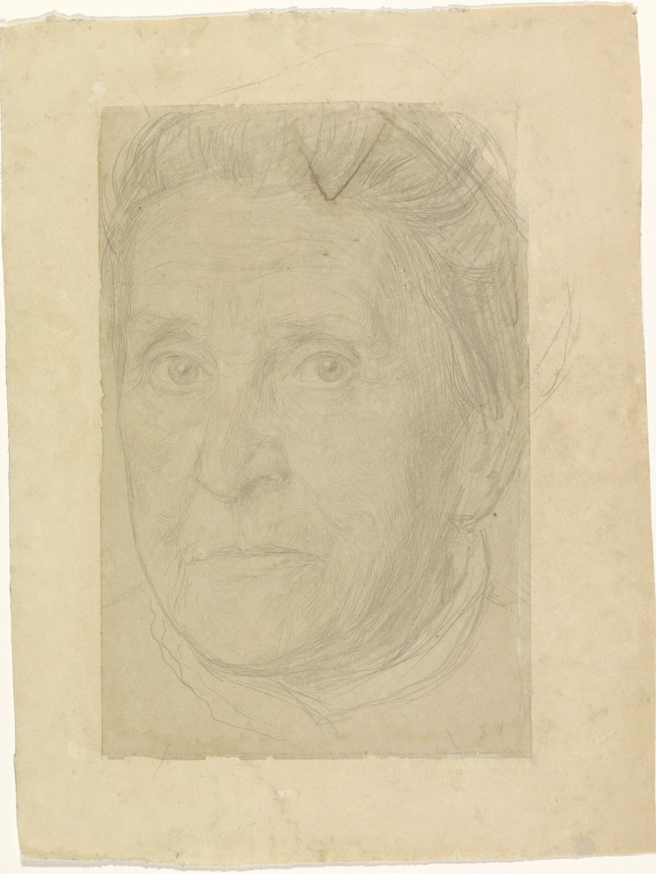 Portret van mevrouw M.J. van Rennès-de Jongh door Jan Veth