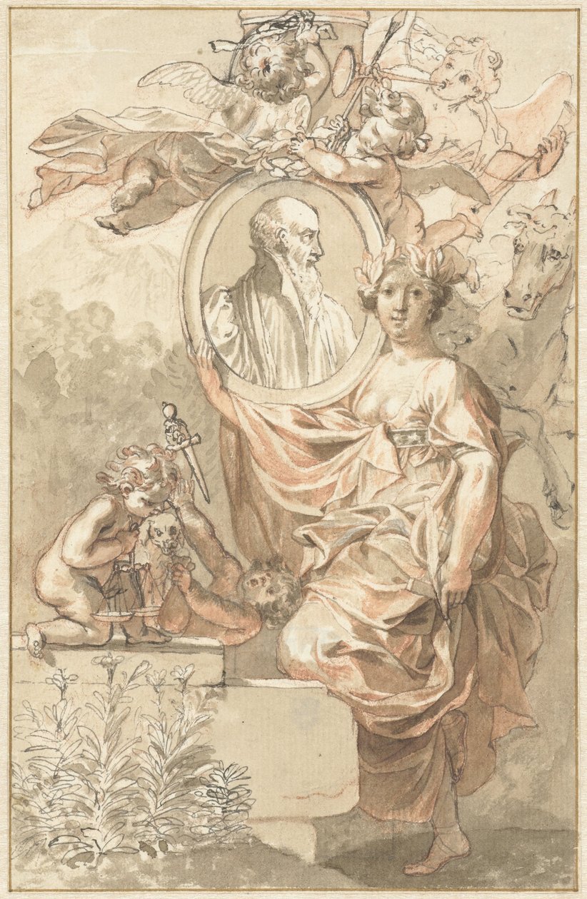 Ontwerp voor het titelblad van Sannisarius