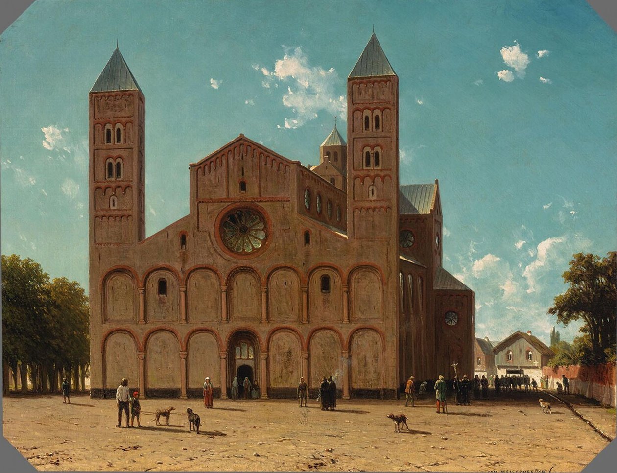 Dutch: De Mariakerk te Utrecht Saint Mary